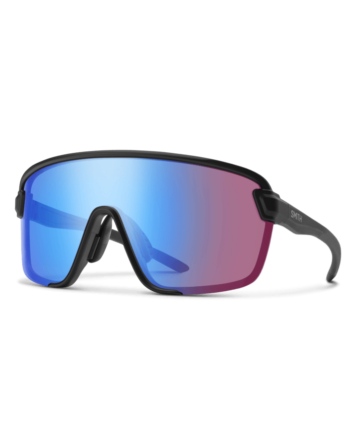 Smith Bobcat Black / Chromapop Opal Blue Mirror