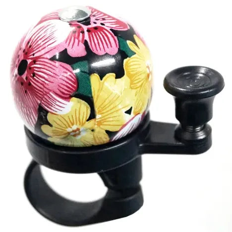 Bell - Flower Design Pink