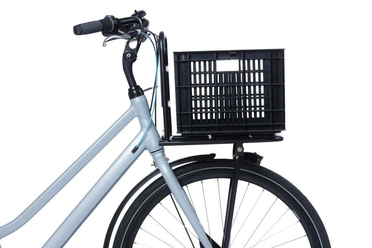 Basil medium black bicycle crate