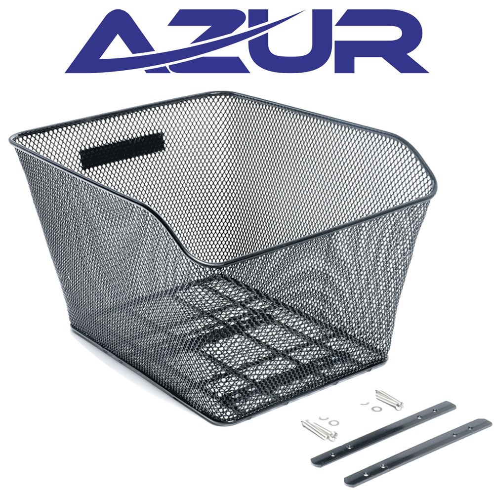 Wire Basket Rear Mesh Black