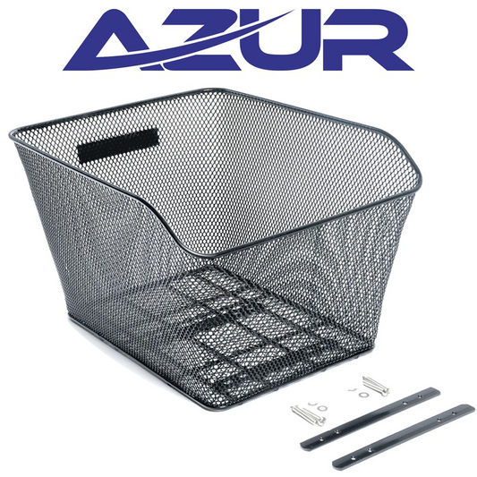 Wire Basket Rear Mesh Black