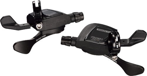 MICROSHIFT Xpress+ Shifter - CENTOS 11 SL-R861 - 2x11 Speed - Pair (Shimano Road)