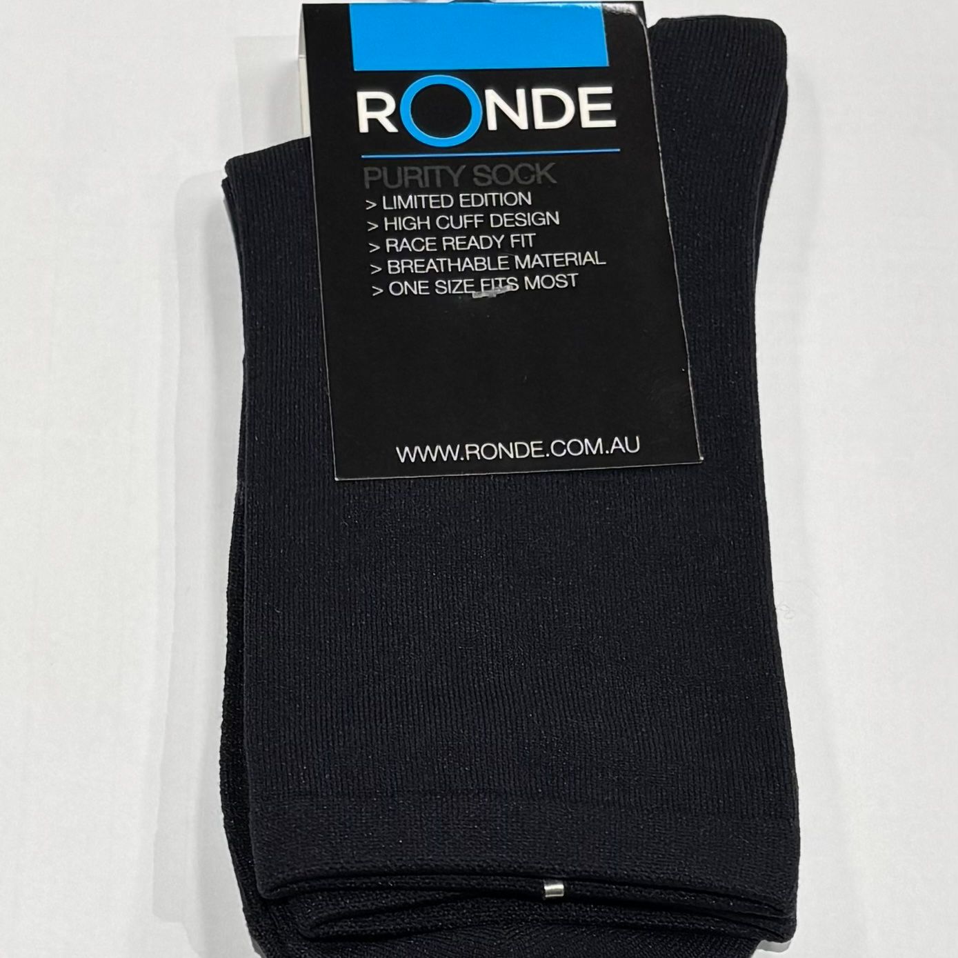 Navy Cycling Sock
