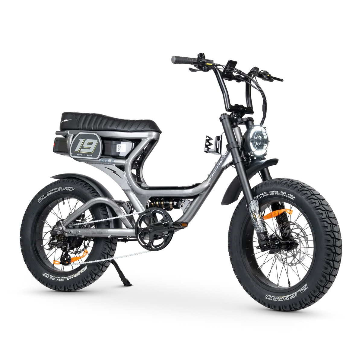 Ampd Bros ACE PRO Series 5 Step Thru Titanium