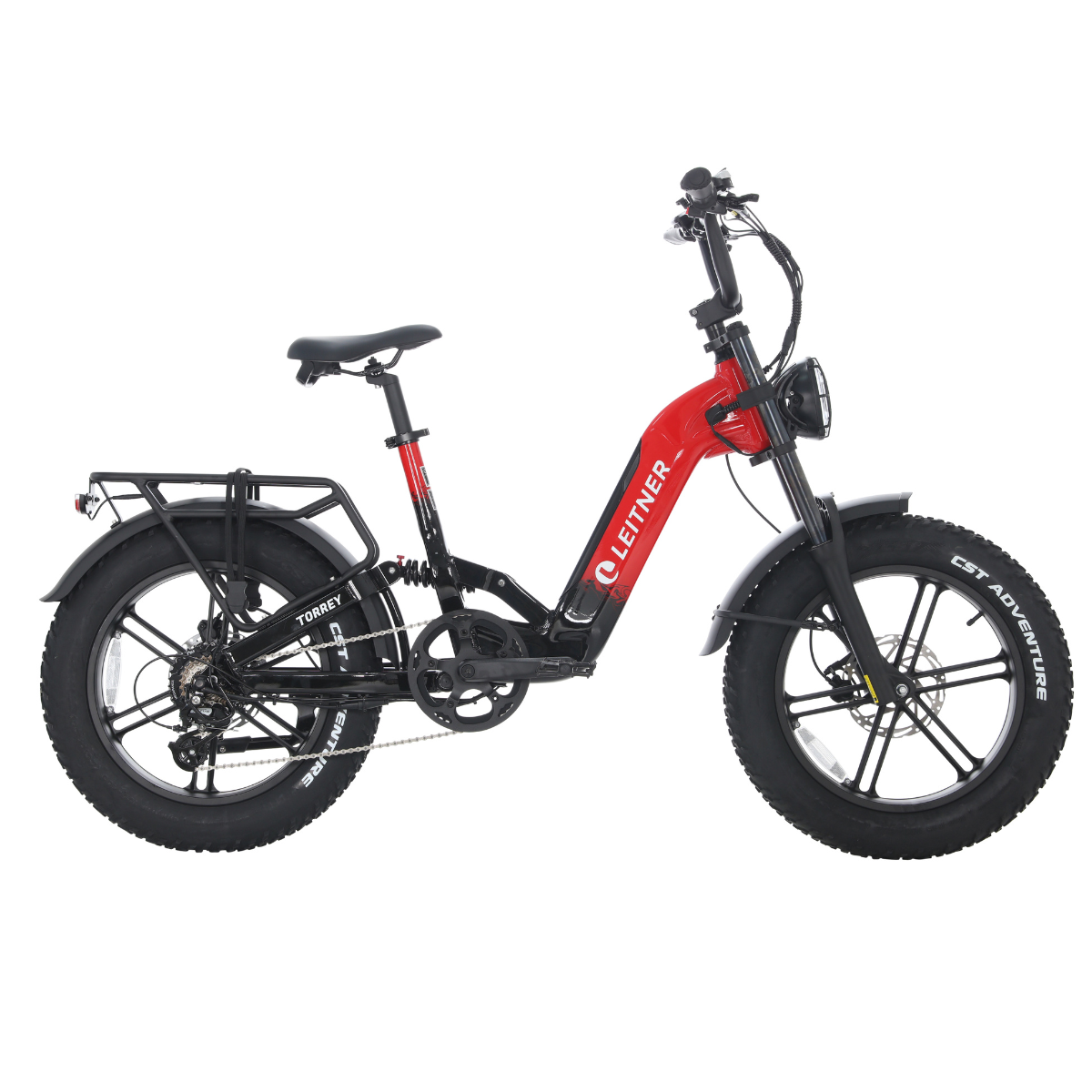Leitner Torrey e-bike - Red and Black