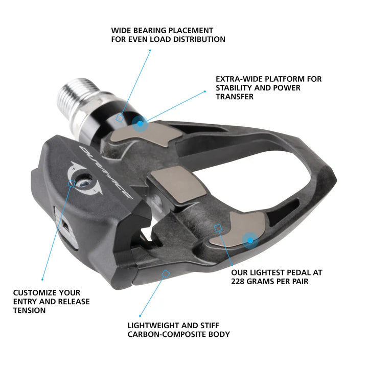 Shimano Dura Ace SPD-SL pedals