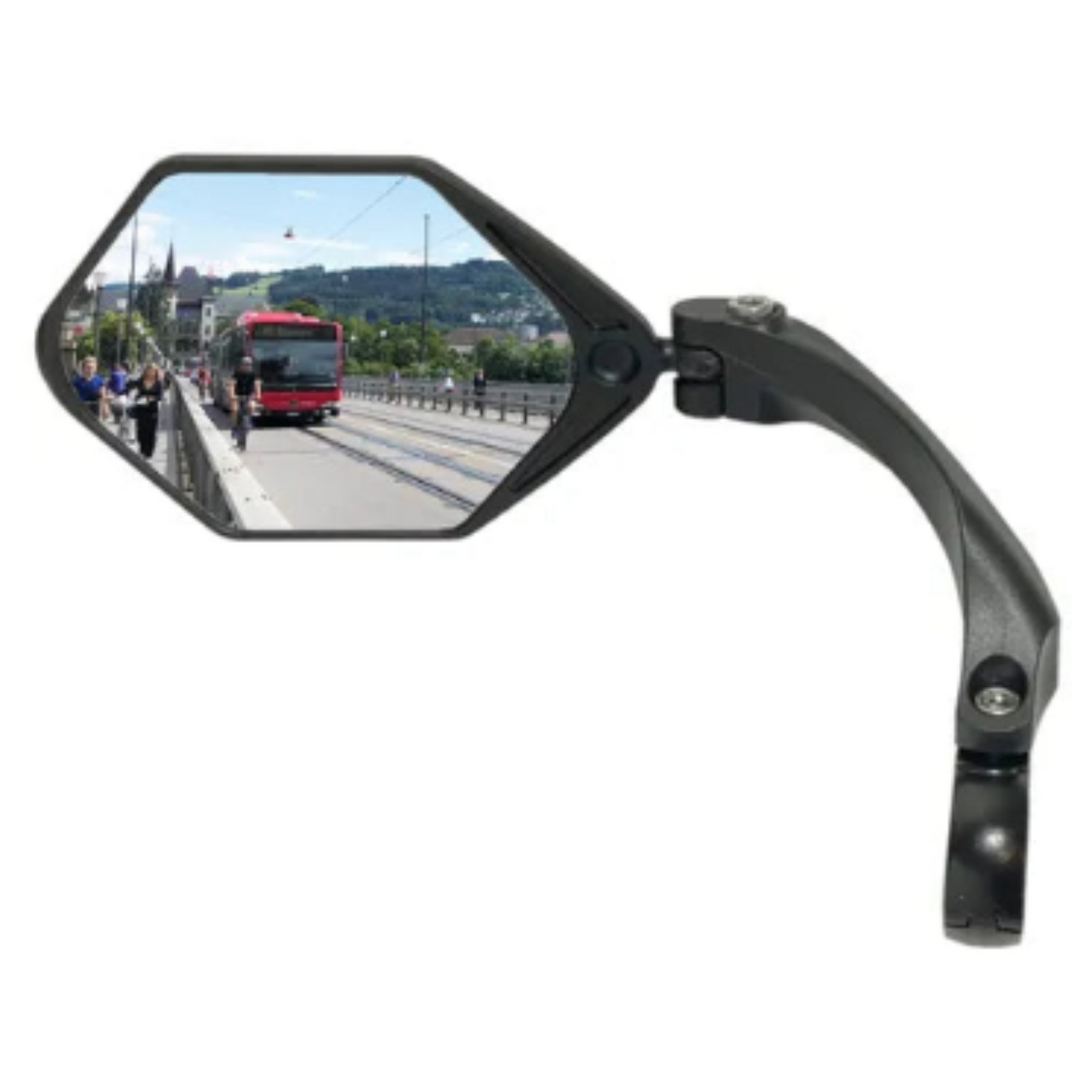 LHS Mirror with handlebar clamp