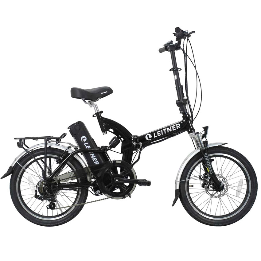 Leitner SuperT folding e-bike - Black