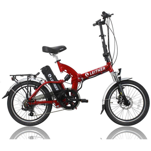 Leitner SuperT folding e-bike - Red