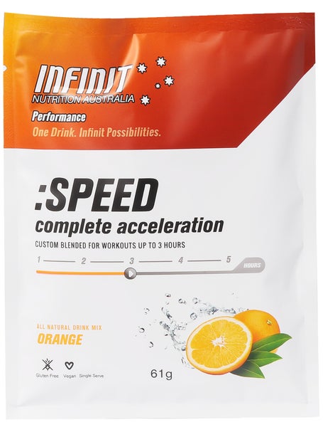 INFINIT SPEED Orange single serve sachet