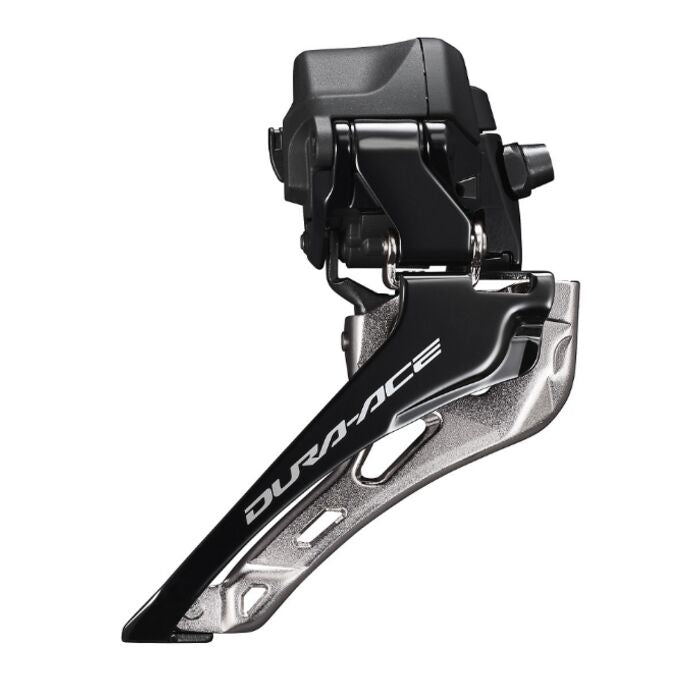 Shimano Dura-Ace Di2 FD-R9250 front derailleur on white