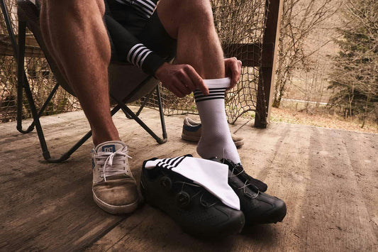 Performance sock striped