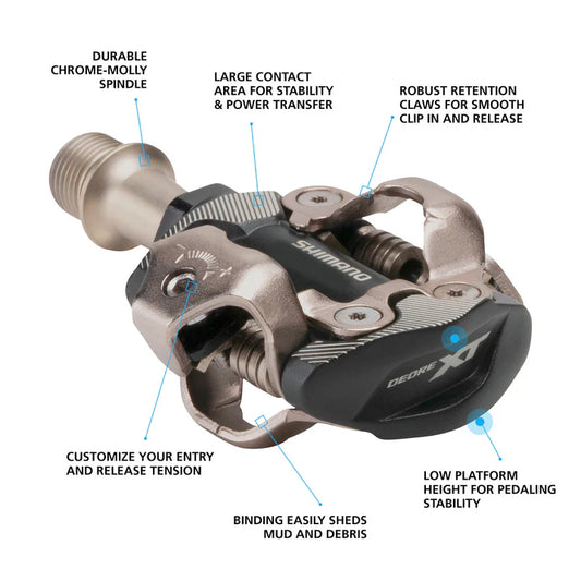 Shimano DEORE XT XC PD-M8100 Pedal
