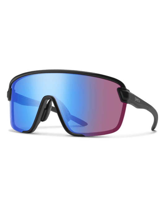 Smith Bobcat Black / Chromapop Opal Blue Mirror