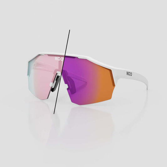 KOO Alibi - Matt White / Photochromatic Fuchsia