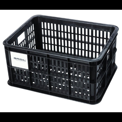 Basil Bicycle Crate S 17.5L Black