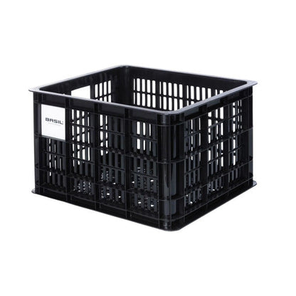 Basil Bicycle Crate M 29.5L Black