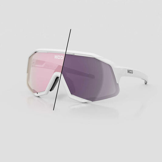 KOO Demo - White / Photochromatic Pink