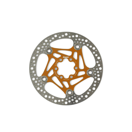 Hope 6 Bolt 160mm Brake Rotors - Orange