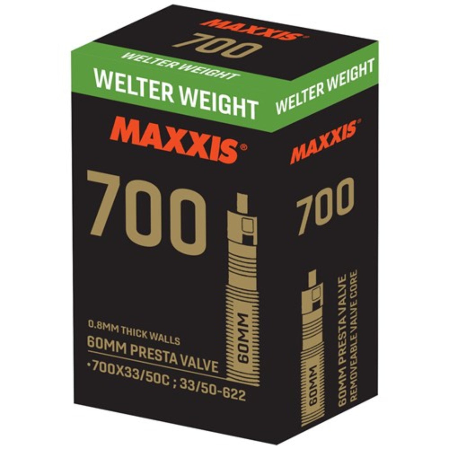MAXXIS Tube - Welterweight 700 X 33/50 PV60