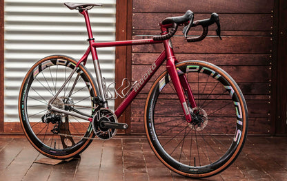 Mooro Moorditj titanium performance road bike