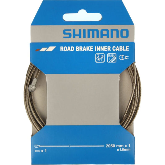 Shimano stainless road brake inner cable 1.6mm