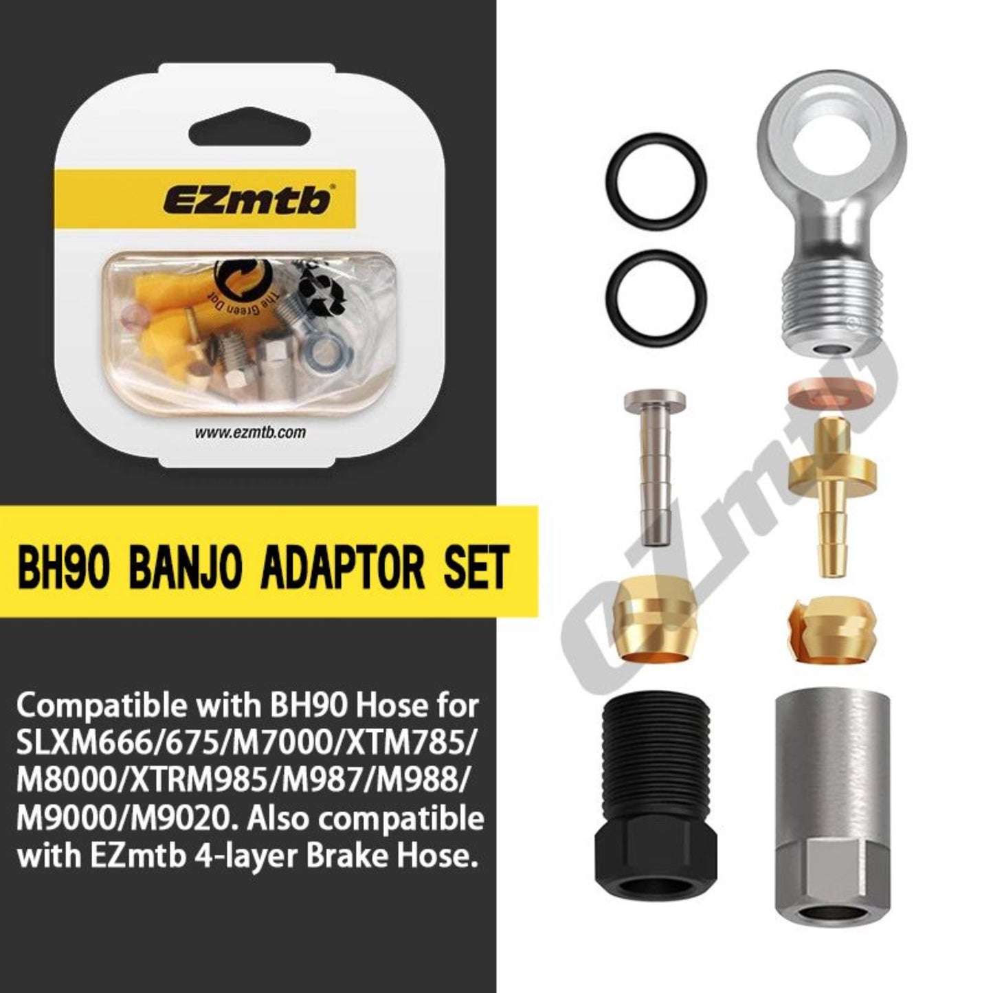 EZMtb - BH90 Banjo Adaptor Kit
