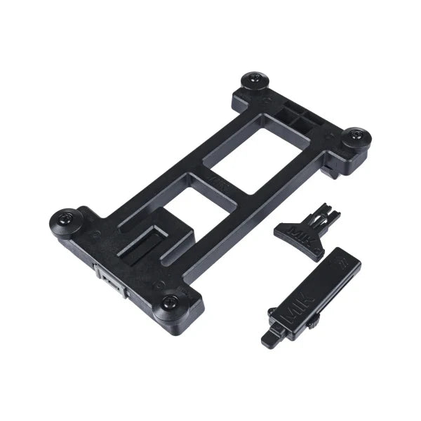 Basil MIK 2.0 lockable adapter plate angled view