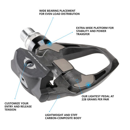 Shimano Dura Ace SPD-SL pedals