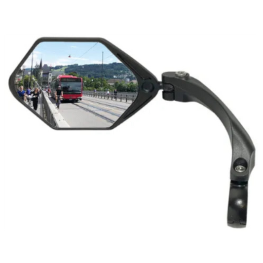 LHS Mirror with handlebar clamp
