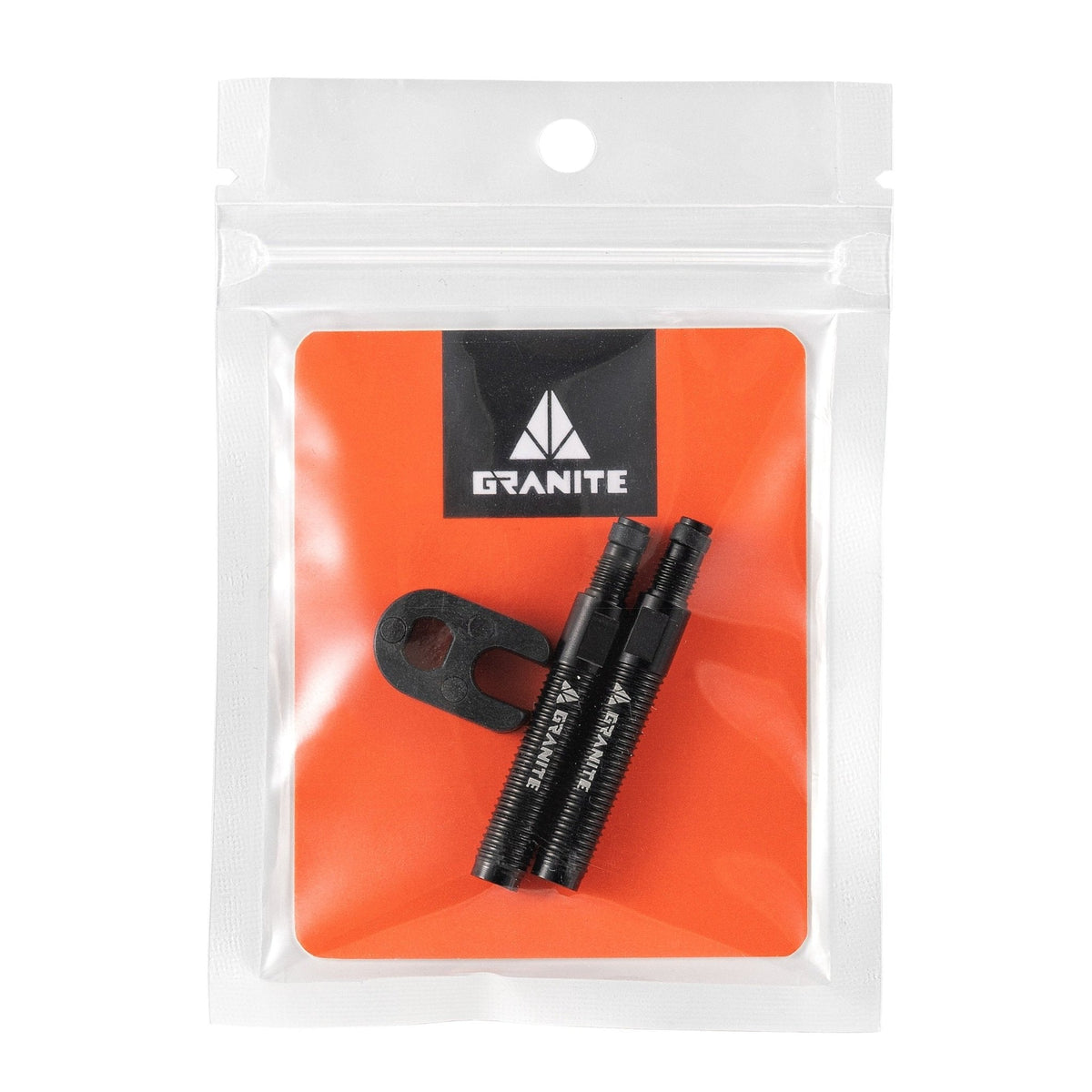 Granite Presta valve stem extenders 60mm pair