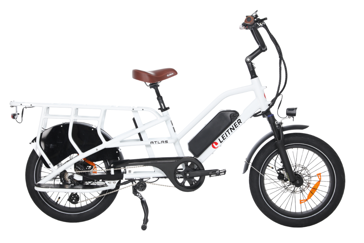 Leitner Atlas cargo e-bike - White