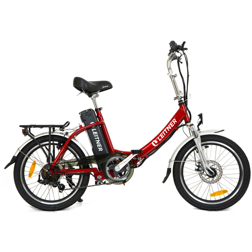 Leitner Libelle folding e-bike - Red
