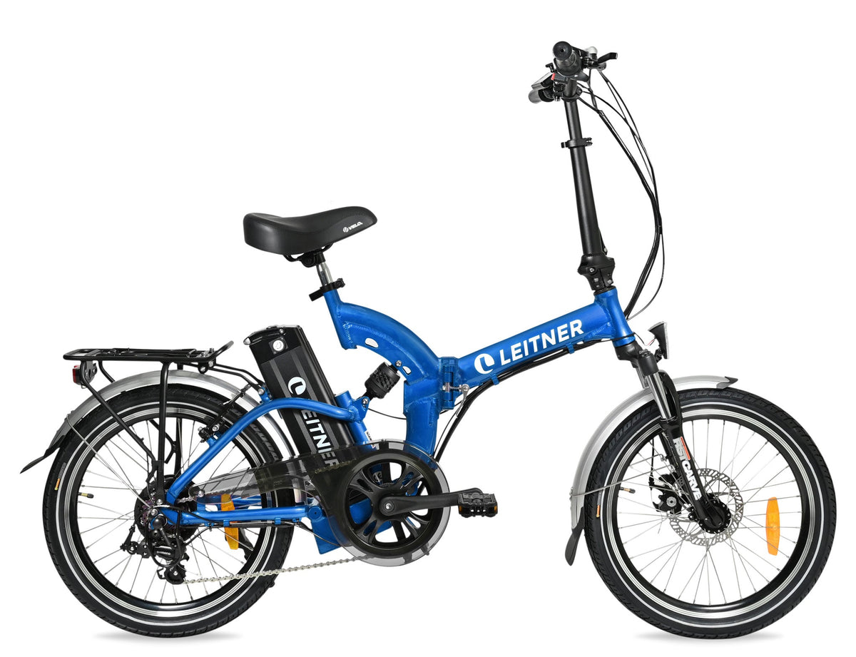 Leitner SuperT folding e-bike - Blue