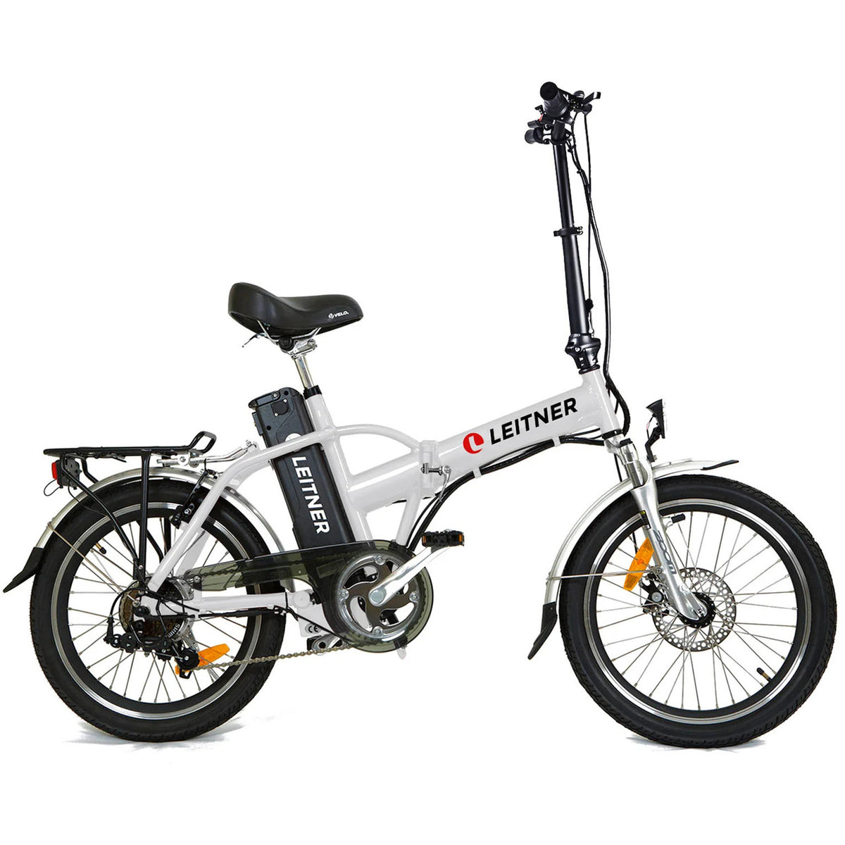 Leitner Tirol folding e-bike - White