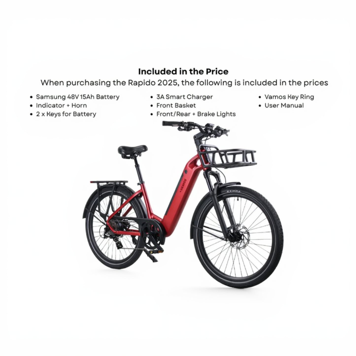 Vamos Rapido 2026 - Daily Commuter E-Bike