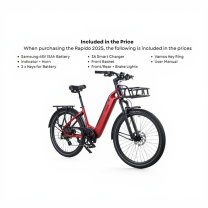 Vamos Rapido 2026 - Daily Commuter E-Bike