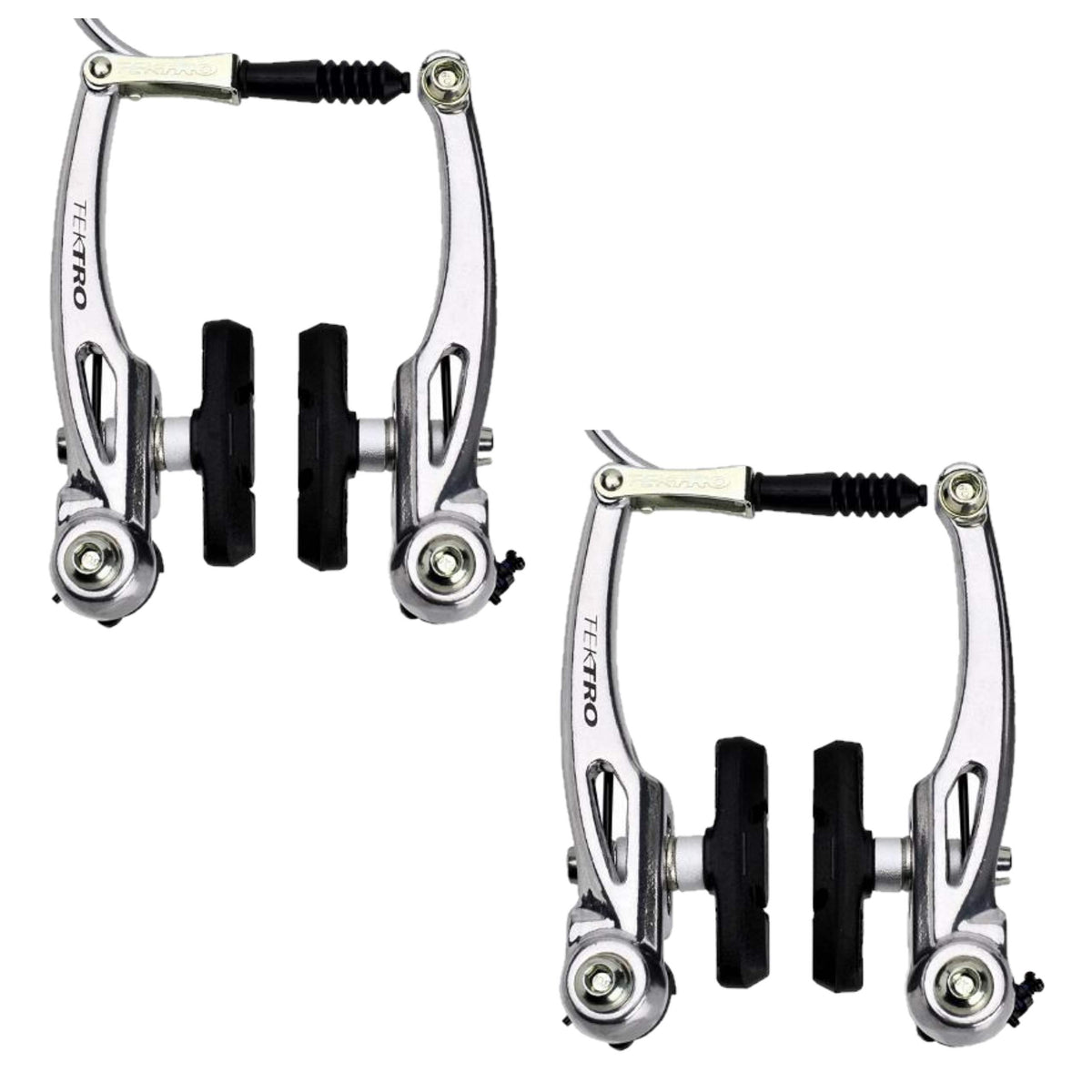 Tektro V-Brake set 110mm silver - front and rear
