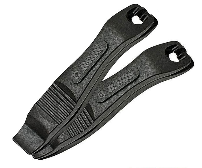 Unior 1657 black bicycle tyre levers