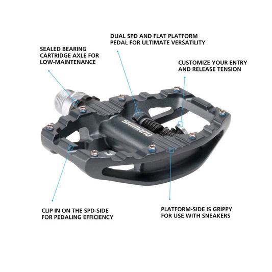 Shimano PD-EH500 MTB Combo Pedals